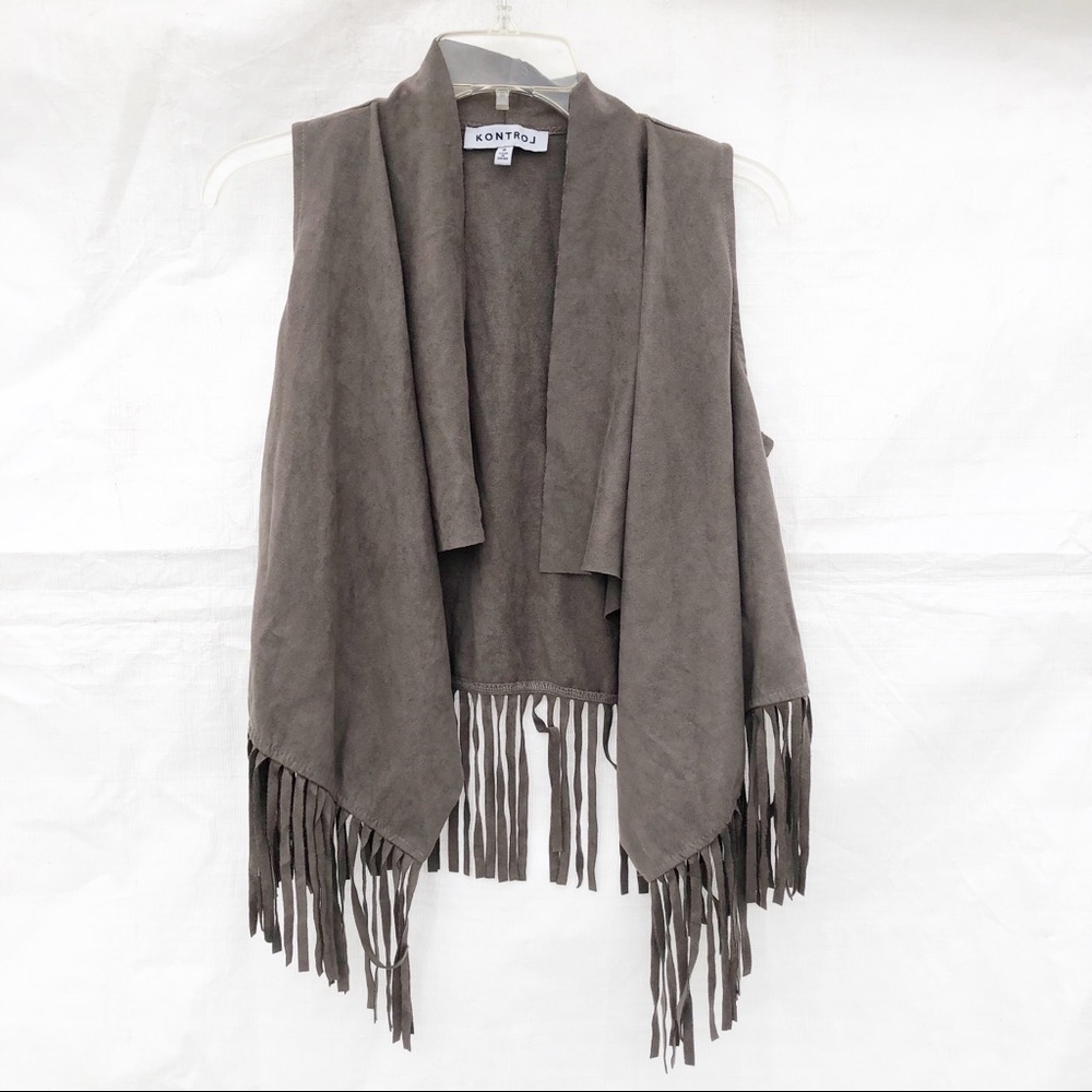 Vegan Suede Vest